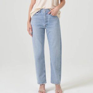 Agolde 90's Mid Rise Loose Fit in Semi Tropic